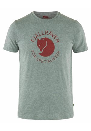 Fjällräven FOX KURZARM - Camiseta estampada - grau