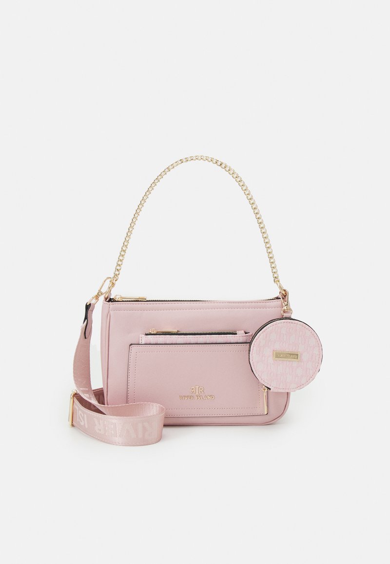 River Island Across body bag pink light/pink Zalando.co.uk