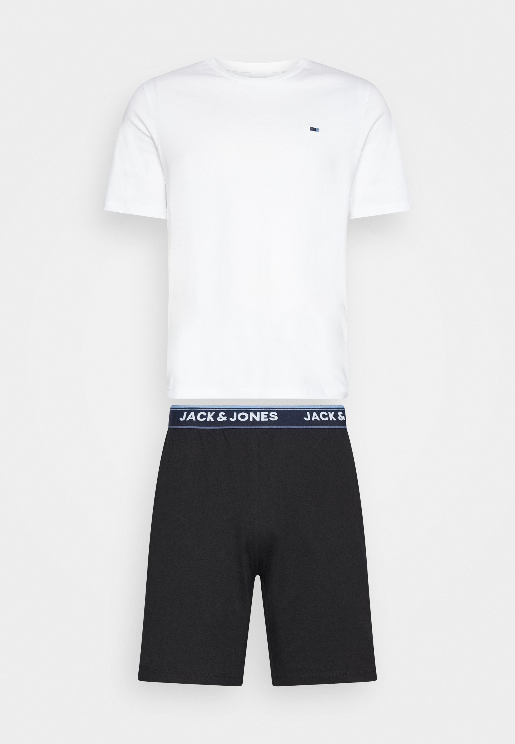 T-shirt Uomo JACK & JONES - Cotone - Manica Corta - Regalo In Confezione Con Shorts? (Giftbox Ln)
