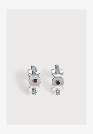 Avgvst, AVGVST X J.KIM TUBE EARRINGS - Boucles d'oreilles - silver-coloured