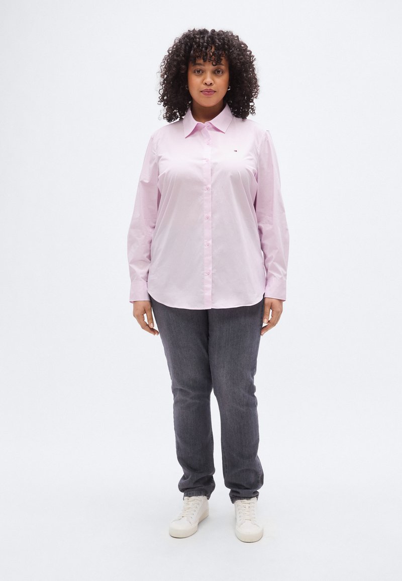 Chemisier Femme Ro & De - Taille XS - Rose Avec Poches Et Boutonnage - Occasion Très Bon état