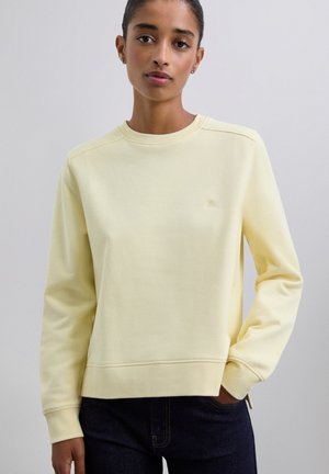 Sweatshirt - light yellow