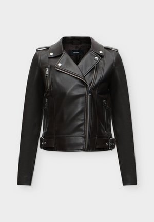 Vero Moda, VMDAKOTA SHORT - Μπουφάν από συνθετικό δέρμα - chocolate torte