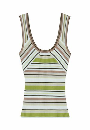 Reiss, Top - white green