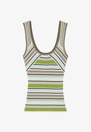 Reiss, Top - white green