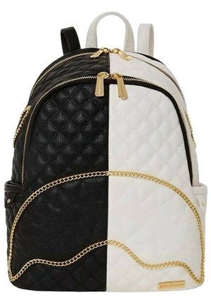 Sprayground ZAINO SPLIT QUILT SHARK SAVAGE - Mochila - black