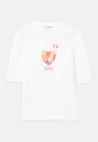 WOMEN PIN UP LOVER PRINT RELAXED FIT - Majica kratkih rukava s printom - white