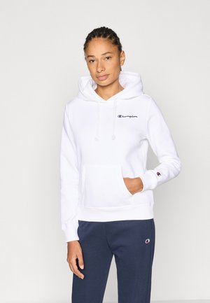 ICONS CONTRAST HOODIE - Mikina s kapucňou - white