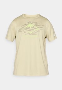 FUJITRAIL LOGO TOP - T-shirt till träning - khaki