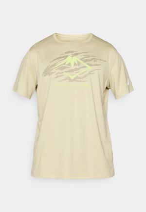 ASICS FUJITRAIL LOGO TOP - T-shirt de sport - khaki