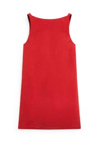 Massimo Dutti SHORT WITH LOW-CUT BACK - Hverdagskjole - red