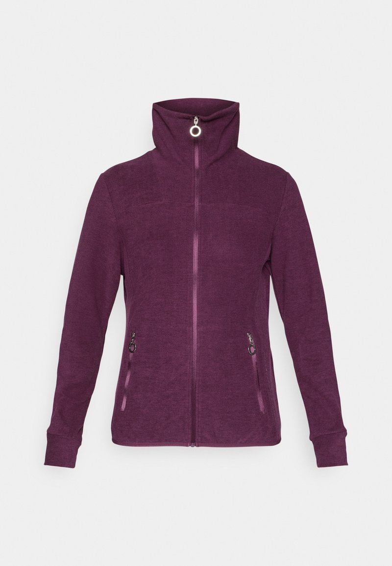 LUHTA Sweater met rits donkerpaars LUHTA Sweater met rits donkerpaars