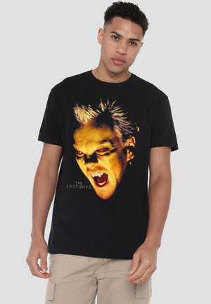 Cotton Soul, THE LOST BOYS VAMPIRE DAVID LARGE FACE - Print T-shirt - black
