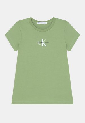 MICRO MONOGRAM - Camiseta estampada - flourishing green