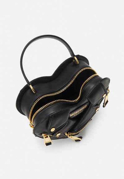 MOSCHINO BIKER BAG - Handväska - fantasy black