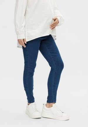 MLECHO MEDIUM - Skinny-Farkut - medium blue denim