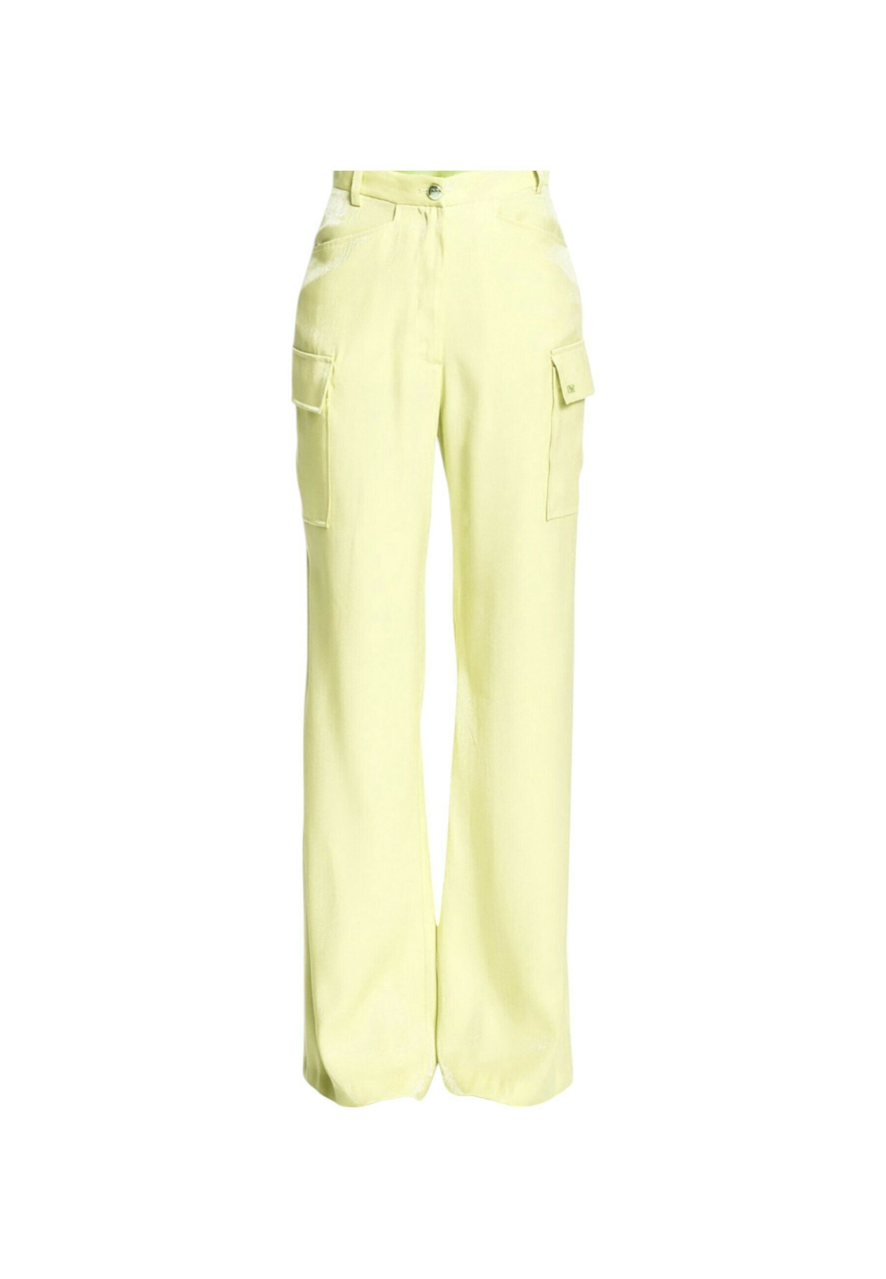 Denny Rose Pantaloni cargo giallo