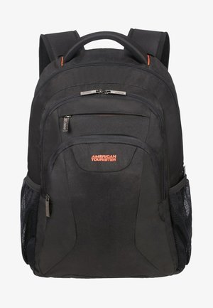 AT WORK - Rugzak - black/orange