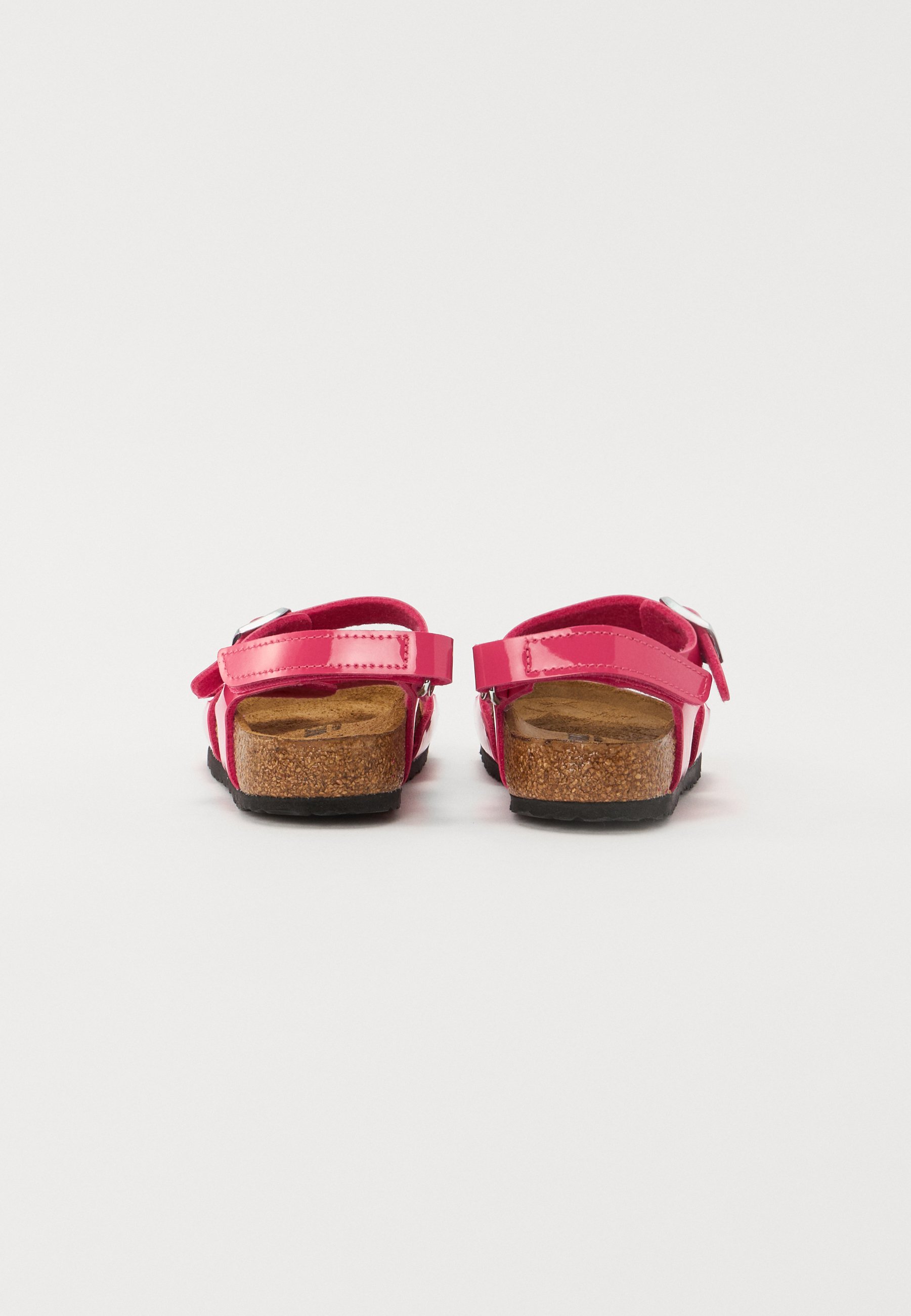 Birkenstock RIO AS KIDS PATENT NARROW - Sandales - fuchsia/lilas