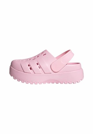 adidas Sportswear ADILETTE PLATFORM CLOG - Badesandale - clear pink clear pink clear pink
