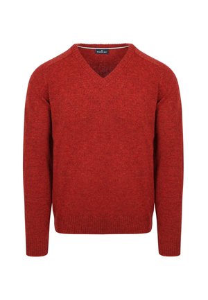 Strickpullover - rood