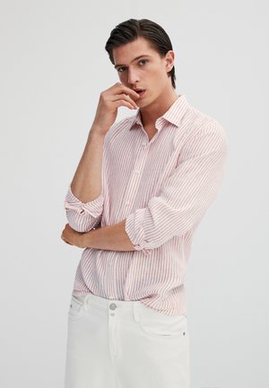 SLIM FIT - Skjorta - orange