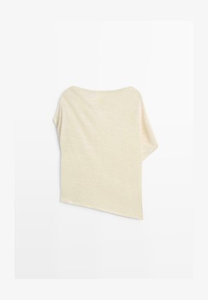 Massimo Dutti T-shirt basic - beige