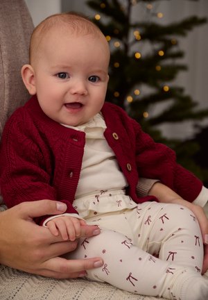FIXONI, CARDIGAN KNIT UNISEX - Gilet - tibetan red