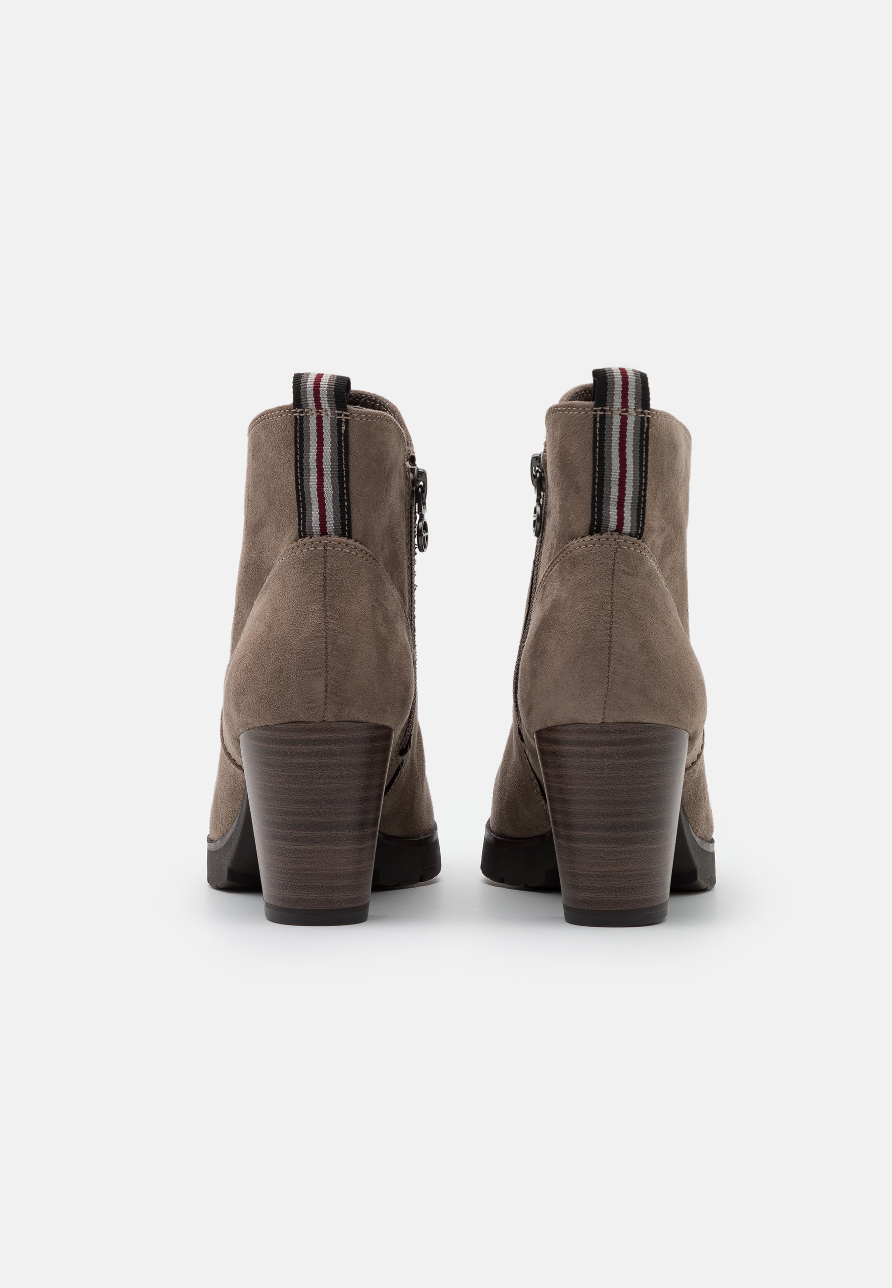 Tamaris BOOTS - Platåstøvletter - pepper Tamaris BOOTS - Platåstøvletter - pepper