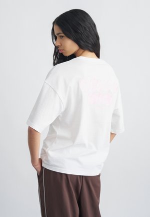 BUBBLE - T-Shirt print - white