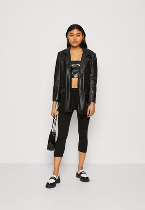 ONLY ONLLIVE LOVE 2 PACK - Κολάν - Παντελόνια - black/white