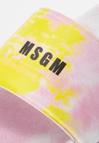 MSGM Mulas - pink-yellow