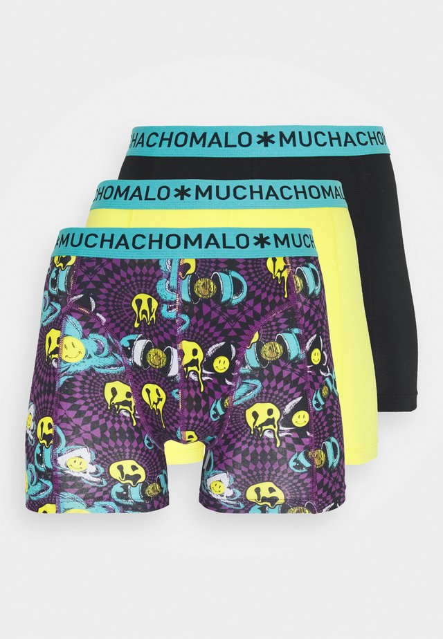ACIDD 3 PACK - Shorty - yellow/black