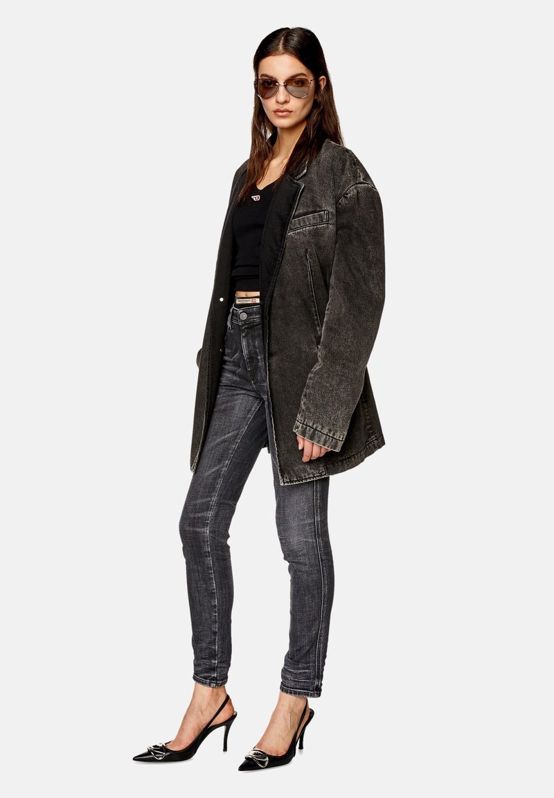 Diesel Slim fit jeans zwart Diesel Slim fit jeans zwart