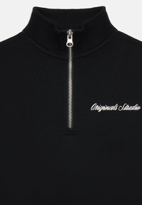 Jack & Jones Junior JORNORREBRO HIGH NECK - Športni pulover - black