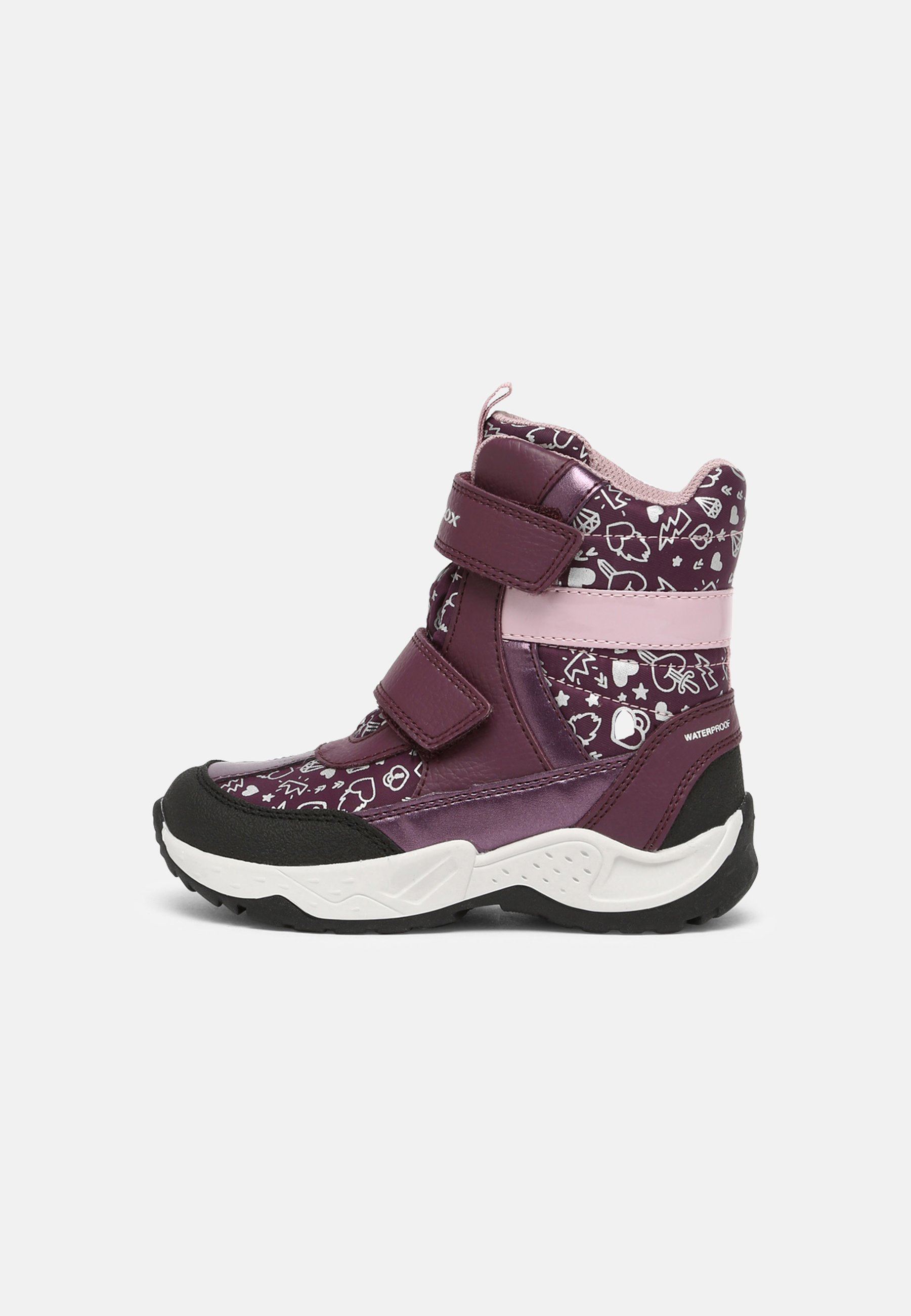 Botas de nieve GEOX - B Flanfil G.B Abx B B163WB 054FU C8006 M Dk Pink -  Botas de nieve - Botas y botines - Niña - Niños | zapatos.es