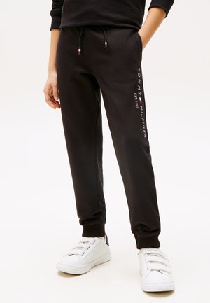 Tommy Hilfiger ESSENTIAL UNISEX - Pantalon de survêtement - black