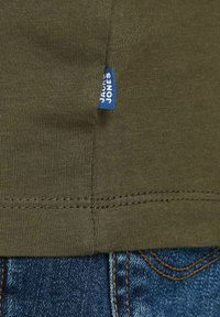 Jack & Jones Junior Jednoduché tričko - olive night