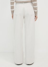 Calliope PALAZZO EFFETTO - Pantaloni - bianco