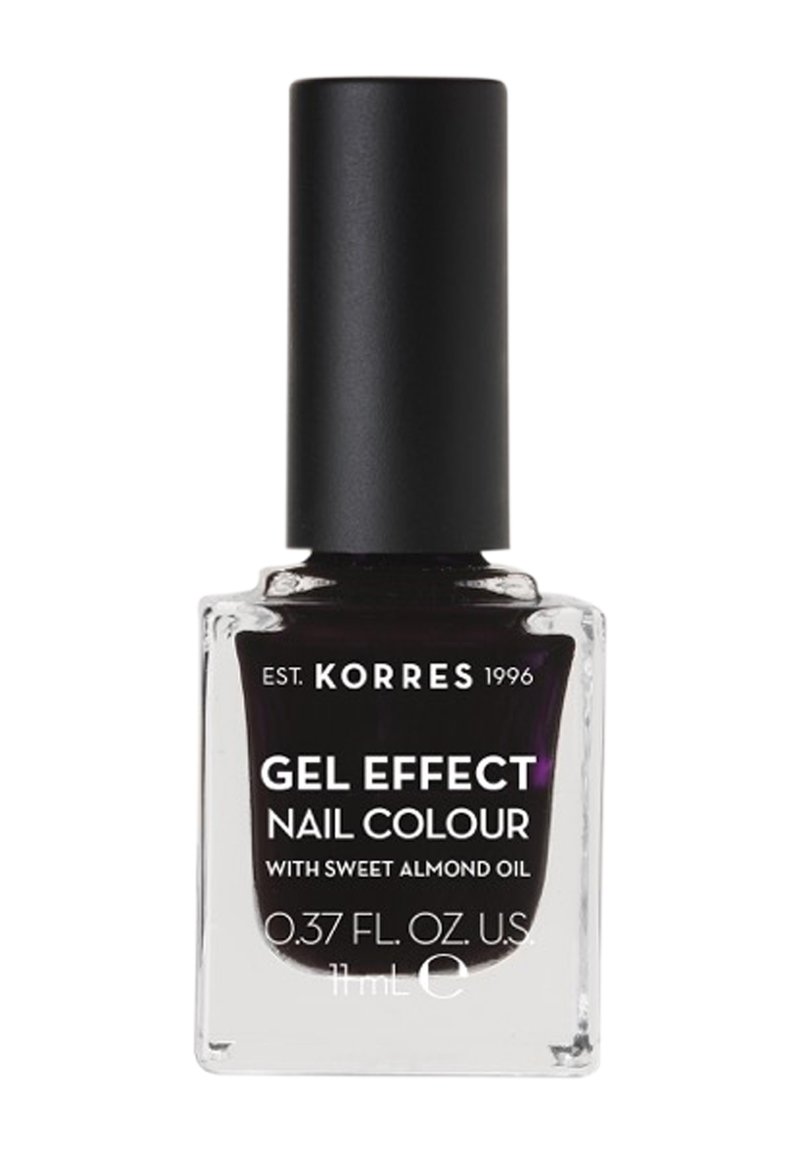 KORRES GEL-EFFEKT NAGELLACK - Smalto - smokey plum 76
