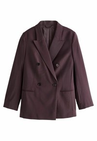 REGULAR FIT PREMIUM RICH DOUBLE BREASTED - Blejzr - burgundy red
