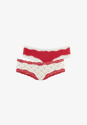 LASCANA, LASCANA HIPSTER 2 PACK - Hipsters - rot