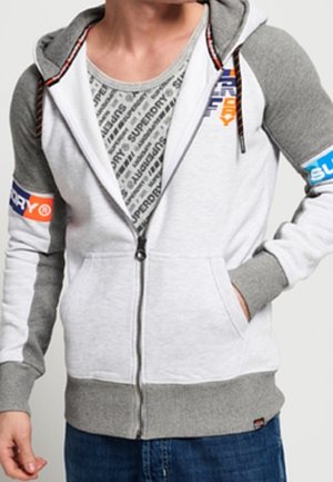 Superdry & Co Sweat zippé - grey