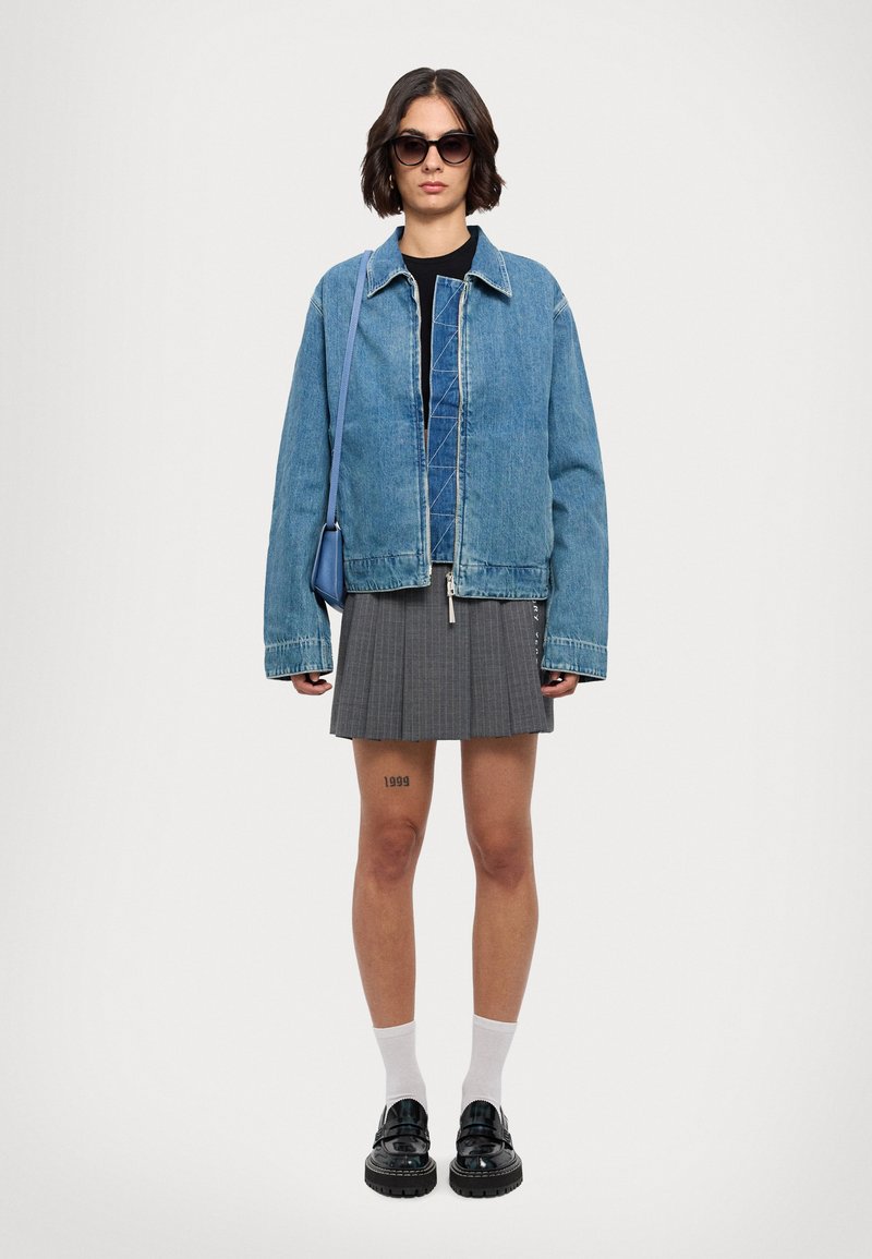 Sunnei Chaquetas bomber - light washed denim