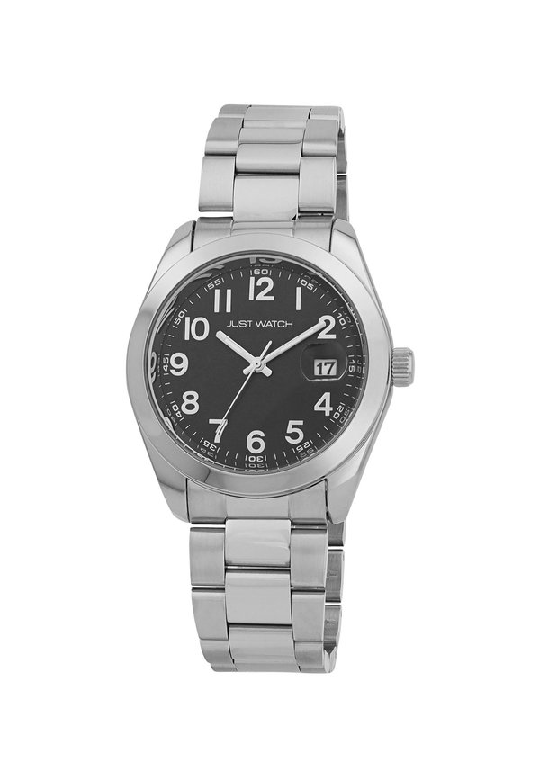 5 ATM, DATUM, MODERN - Uhr - silberfarbig