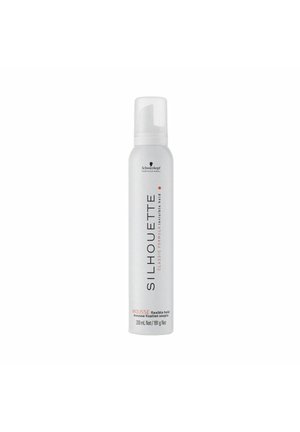 SILHOUETTE FLEXIBLE HOLD MOUSSE. - Hair mask - white