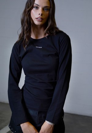 Guess, LANGARM-T-SHIRT - T-shirt à manches longues - schwarz