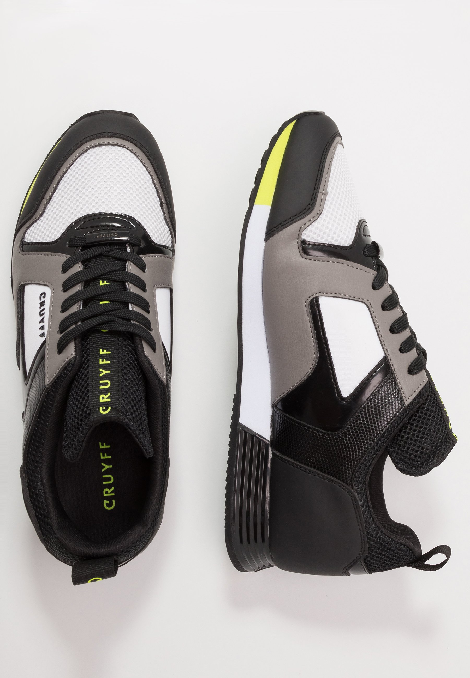 Cruyff LUSSO Joggesko dark greyfluo yellow Zalando.no Cruyff LUSSO Joggesko dark grey Zalando.no