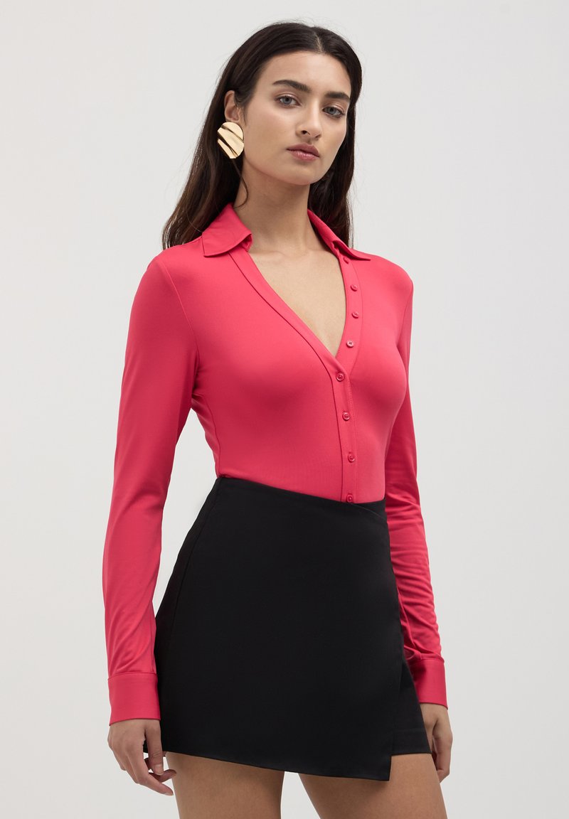 Calliope AVVITATA TINTA UNITA - Camicia - fucsia
