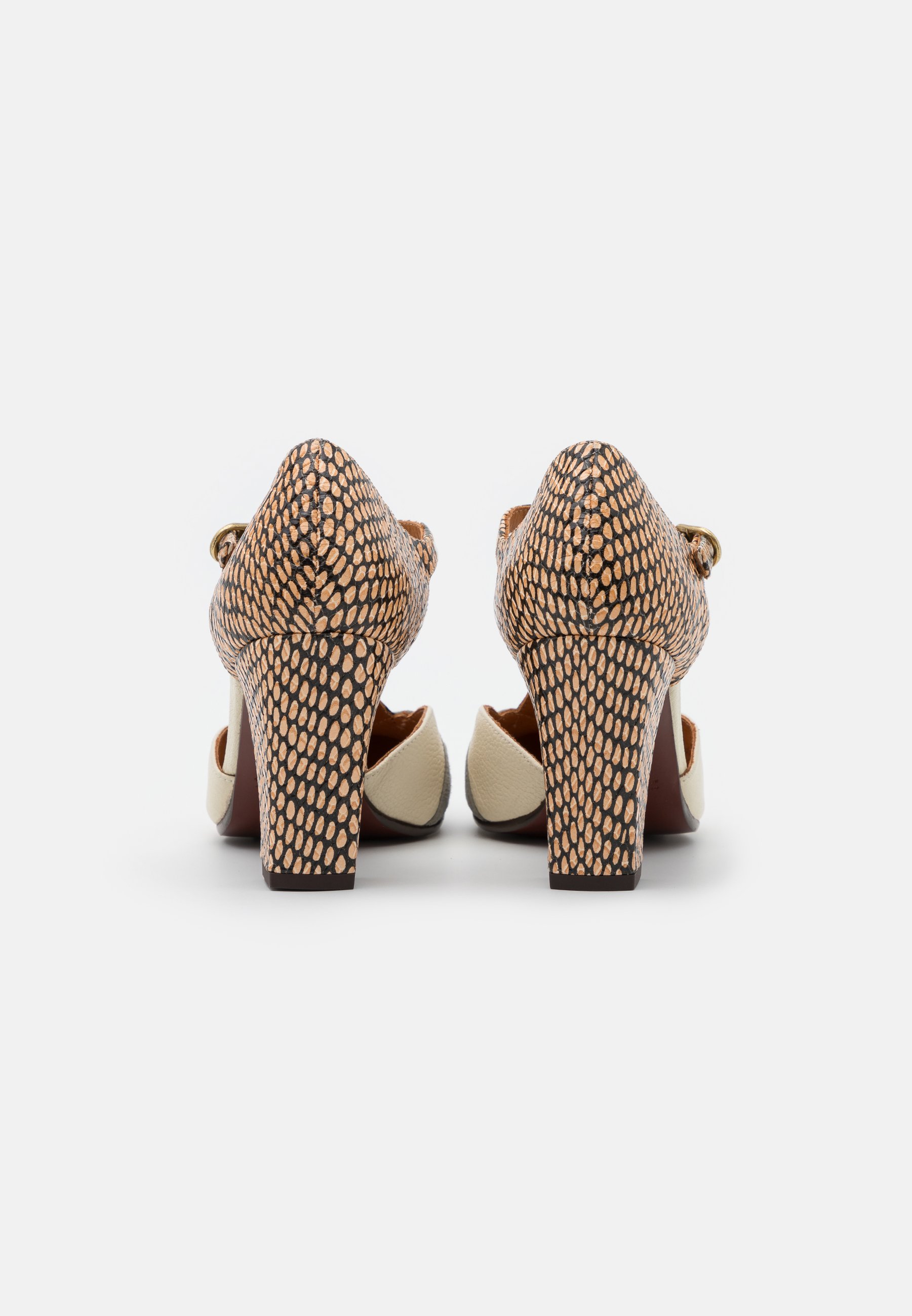 Chie Mihara URIT - Tacones - cement/zeus ocre/jansen leche/kassy  natur/multicolor - Zalando.es